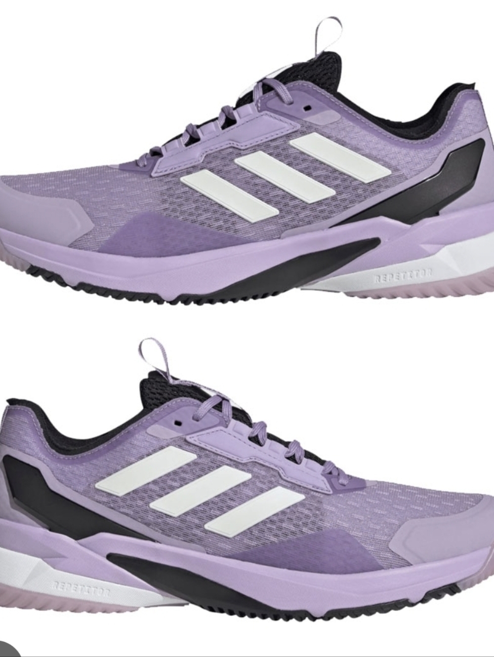 🔥New! Adidas 7.5 US Women's Crazyflight 6 Training Shoes Purple Plum ADITUFF
